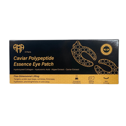 Пач за очи Caviar Polypeptide Essence – Интензивна колагенова и хидратираща грижа (3 бр.)